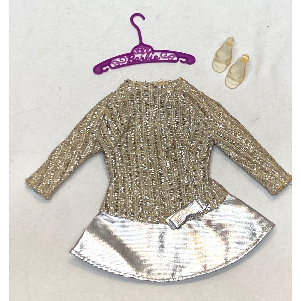 Mod Barbie Fashion - SILVER SPARKLE / SALUTE TO SILVER #1885 (1969) - Complete